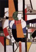 Fernard Leger The man take the Crutch oil painting reproduction
